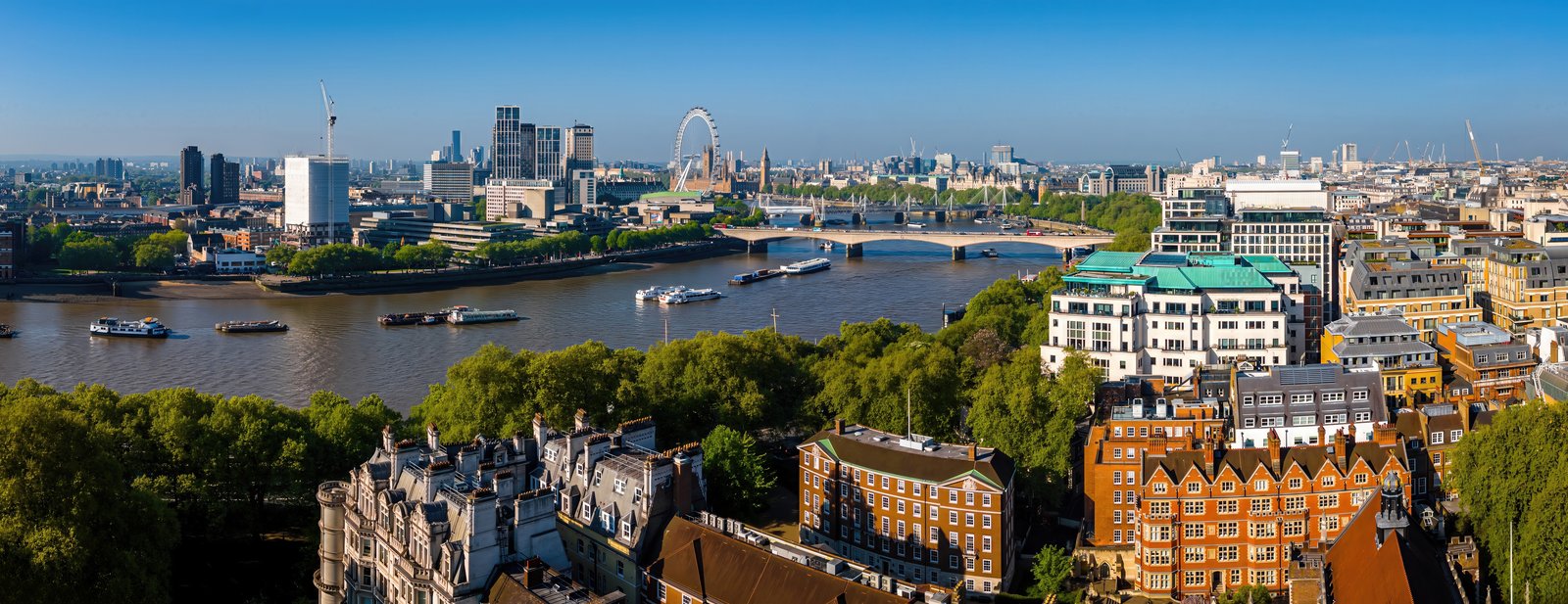 Thames riverside skyline view representing locksmith coverage in South London
